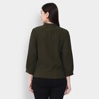 Ladies' Shirt , Olive, small