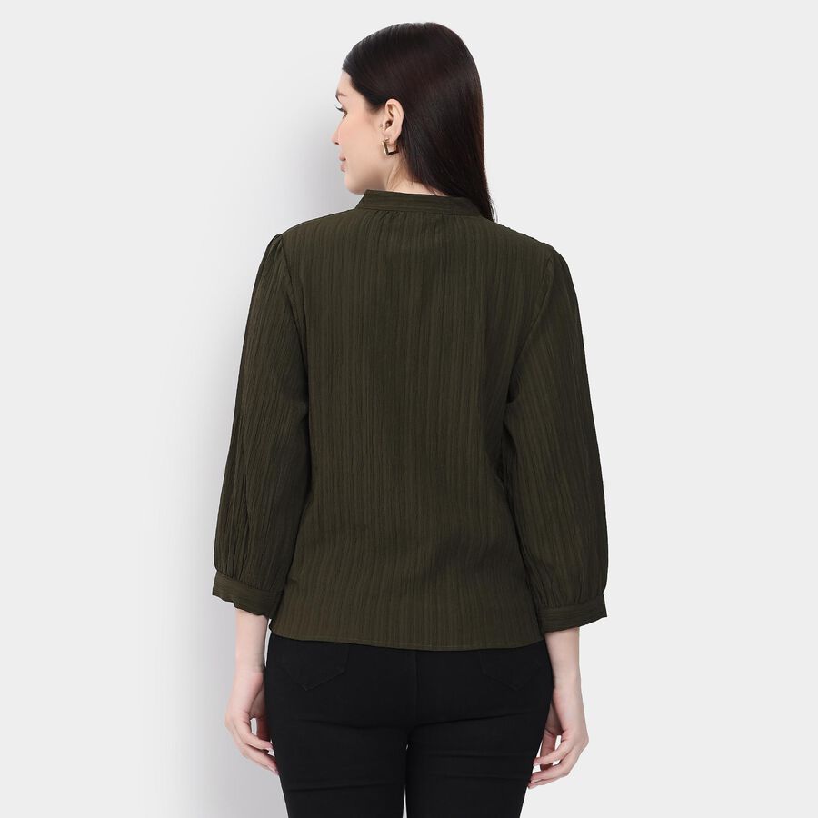 Ladies' Shirt , Olive, large