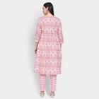 Ladies' Ethnic Set , गुलाबी, small image number null