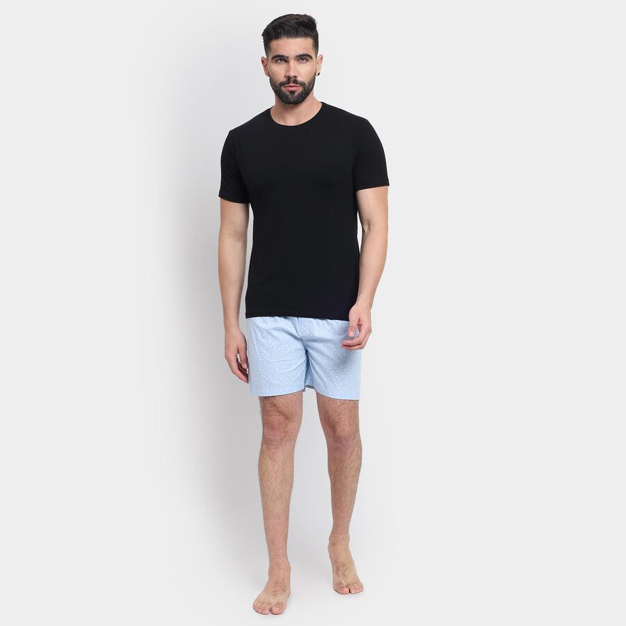 Men's 100% Cotton Boxers , हल्का नीला, large image number null