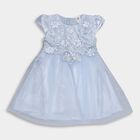 Girls' Frock, Light Blue, small image number null