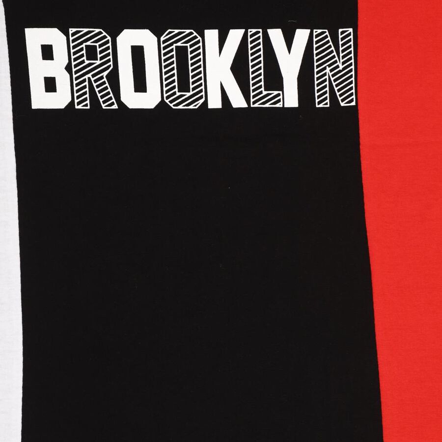 Boys' Cotton T-Shirt, Black, large image number null
