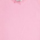 Girls' 100% Cotton Vest, गुलाबी, small image number null