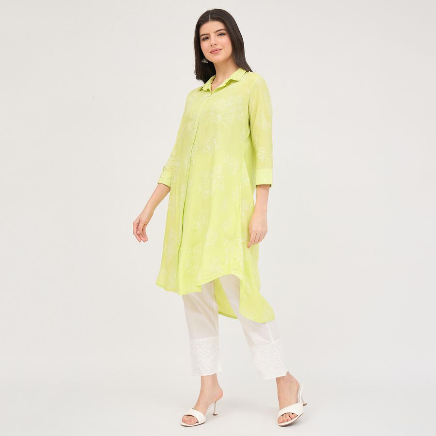 Ladies' Kurta, Light Green, large image number null