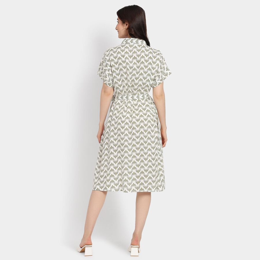 Ladies' Dress , हल्का हरा, large image number null