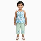 Girls' Capri Set, Light Green, small