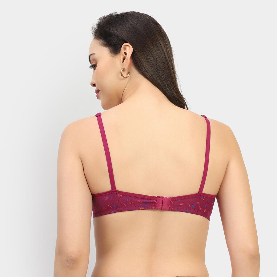 Ladies' Bra , वाइन, large image number null