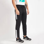 Cut & Sew Track Pants, Black, small image number null