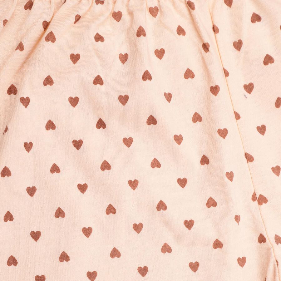 Girls' Pull Ups Capri, Peach, large image number null