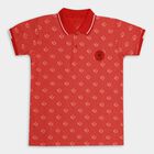 Boys' Half Sleeves T-Shirt , लाल, small image number null