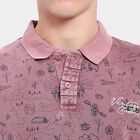 All Over Print Polo Shirt, Peach, small image number null