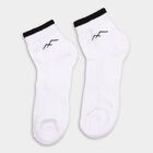 Men's Socks (Pack of 3), काला, small