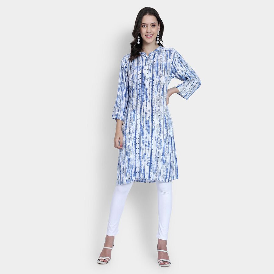 Ladies' Kurta , ऑफ व्हाइट, large image number null
