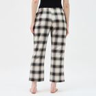 Women's Muted Charcoal Gray Relaxed Fit Solid Pyjama, गहरा पीला, small