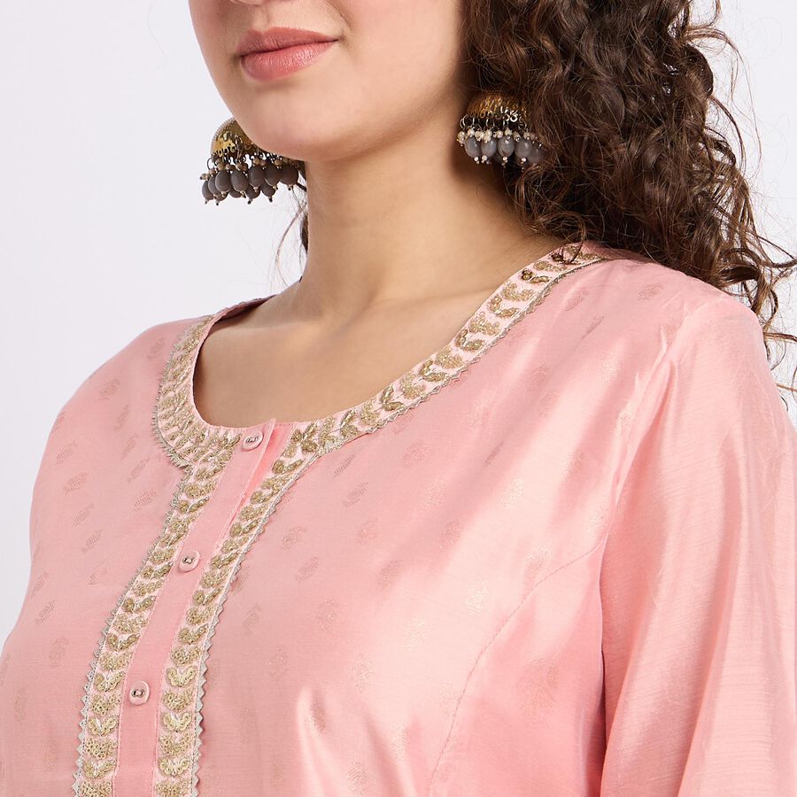 Ladies' Kurta, पीच, large image number null