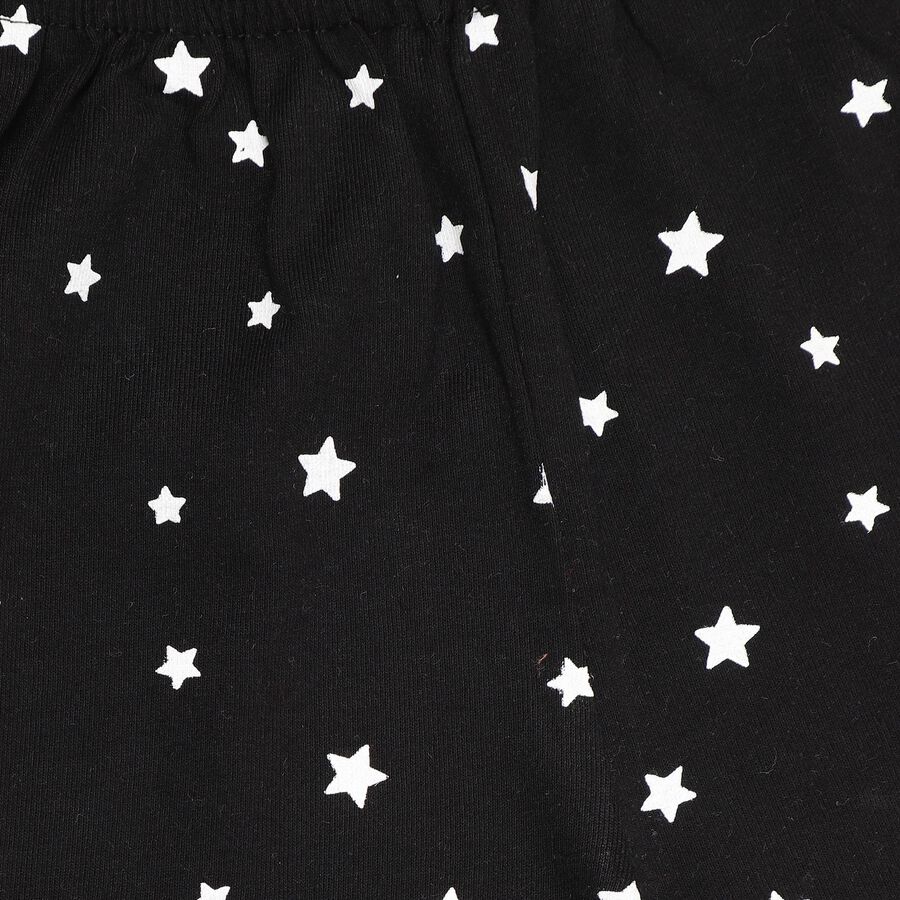Girls' Pyjama , काला, large image number null