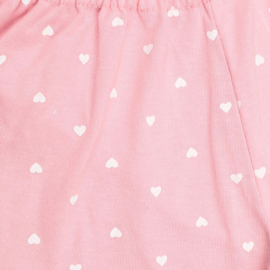 Girls' Night Suit , सफ़ेद, large image number null