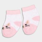 Infants' Socks (Pack of 3), Pink, small