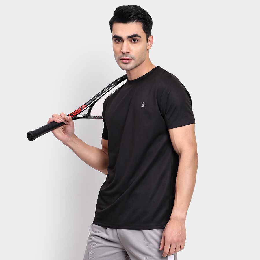 Men's Drifit T-Shirt, काला, large image number null