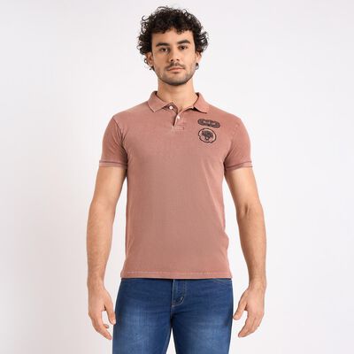 Men's 100% Cotton Collared Half Sleeves T-Shirt 
