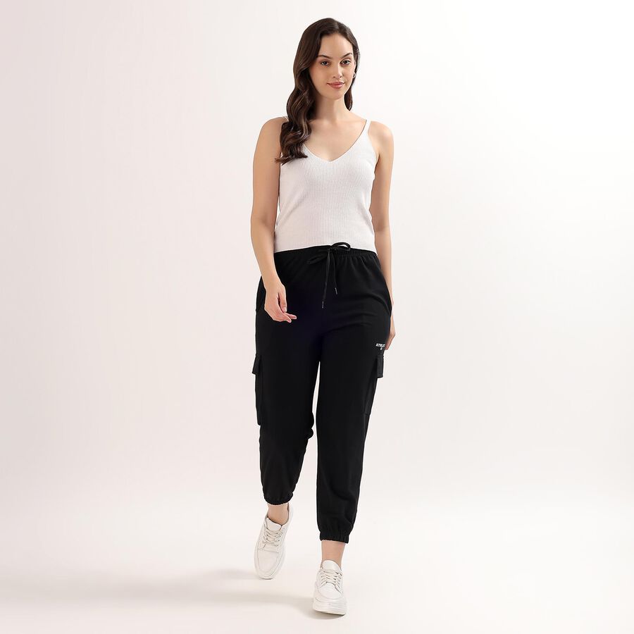 Ladies' Track Pants, काला, large image number null