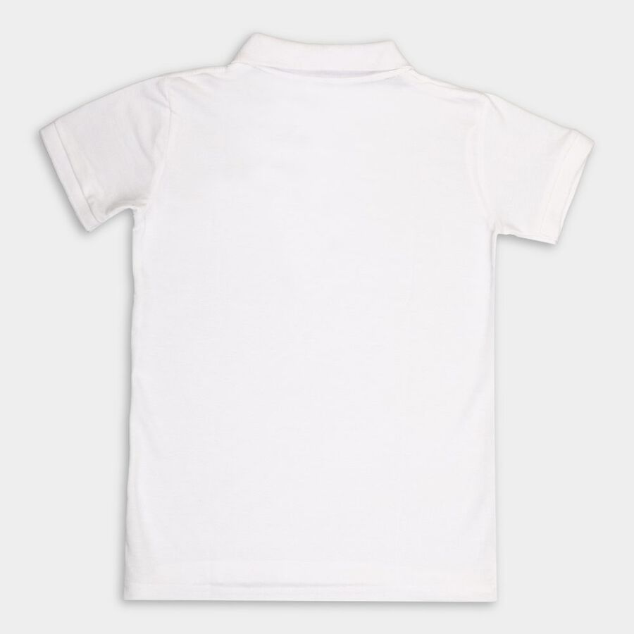 Boys' T-Shirt, White, large image number null