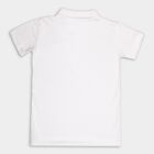 Boys Solid T-Shirt, White, small image number null