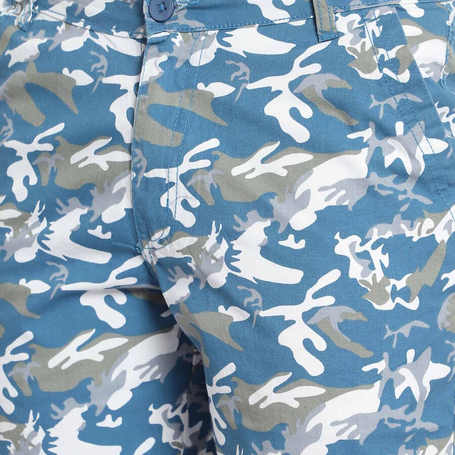 Cotton Printed Jamaican, Light Blue, large image number null