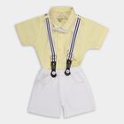 Infant Boys' 100% Cotton Baba Suit , Yellow, small image number null