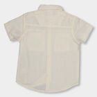 Boys' Casual Shirt, Beige, small image number null