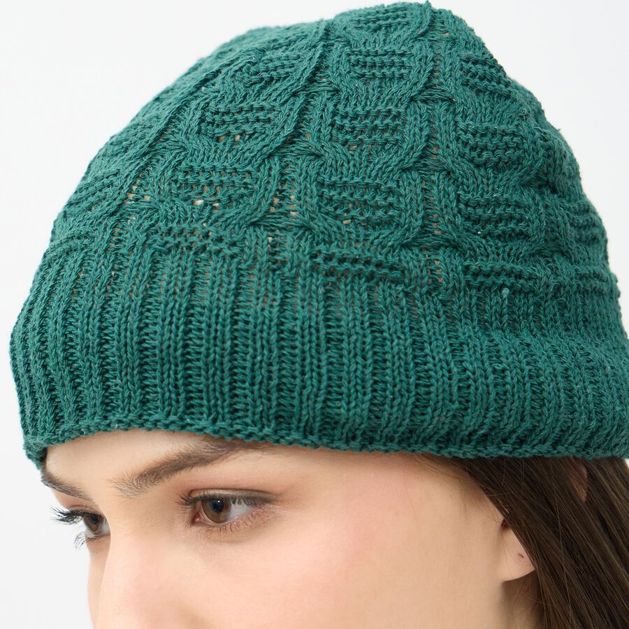 Ladies' Cap, गहरा हरा, large image number null
