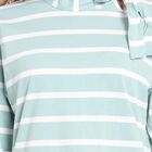 Cotton Stripes Top, Light Green, small image number null
