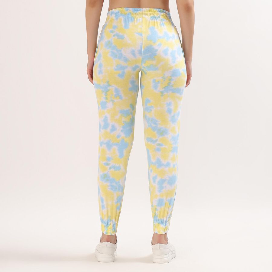 Ladies' 100% Cotton Track Pants, पीला, large image number null