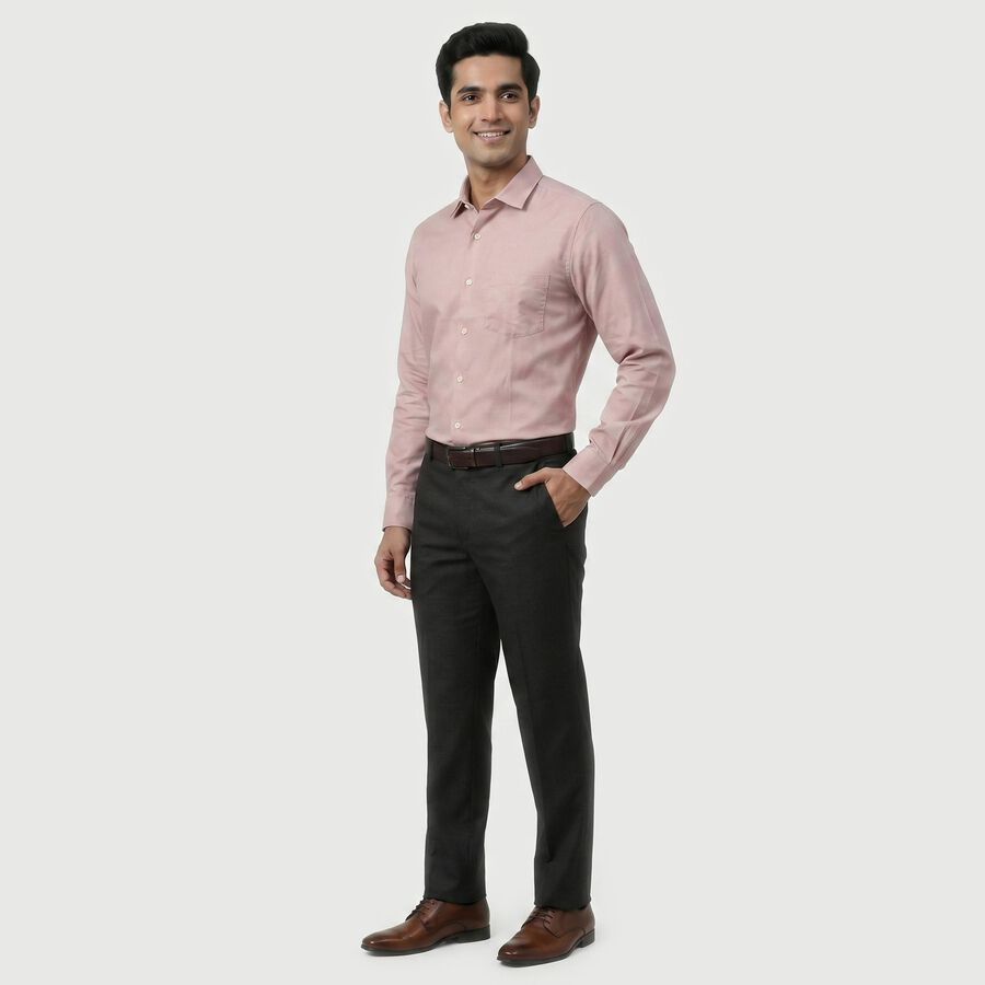 Men's Formal Shirt, Light Pink, large
