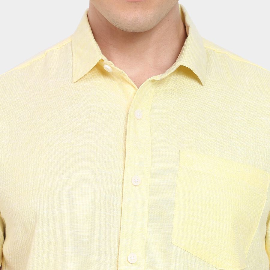 Men's Casual Shirt, पीला, large image number null