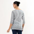 Ladies' Kurti, गहरा नीला, small image number null