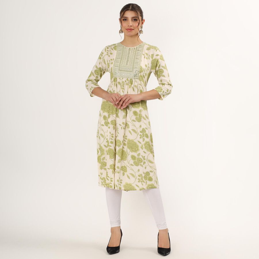 Ladies' Kurta , Light Green, large image number null