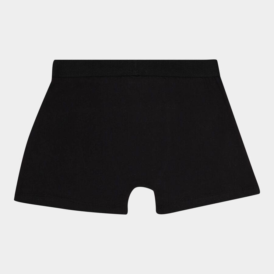 Boys Solid Brief, Black, large image number null