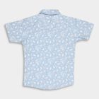 Boys Cotton Casual Shirt, Light Blue, small image number null