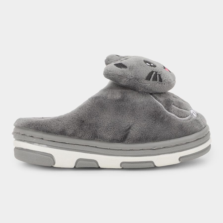 Kids' Winter Slipper, Grey, large image number null