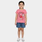 Girls' T-Shirt, Light Pink, small