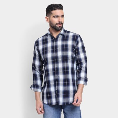 Men's 100% Cotton Casual Shirt 