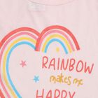 Infants Baby Pink Cotton Round Neck Casual Vest, गुलाबी, small image number null