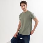 Men's Half Sleeves T-Shirt, Light Green, small