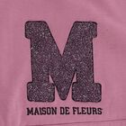 Girls Dusty Lavender Hooded Casual Sweatshirt, Lilac, small image number null