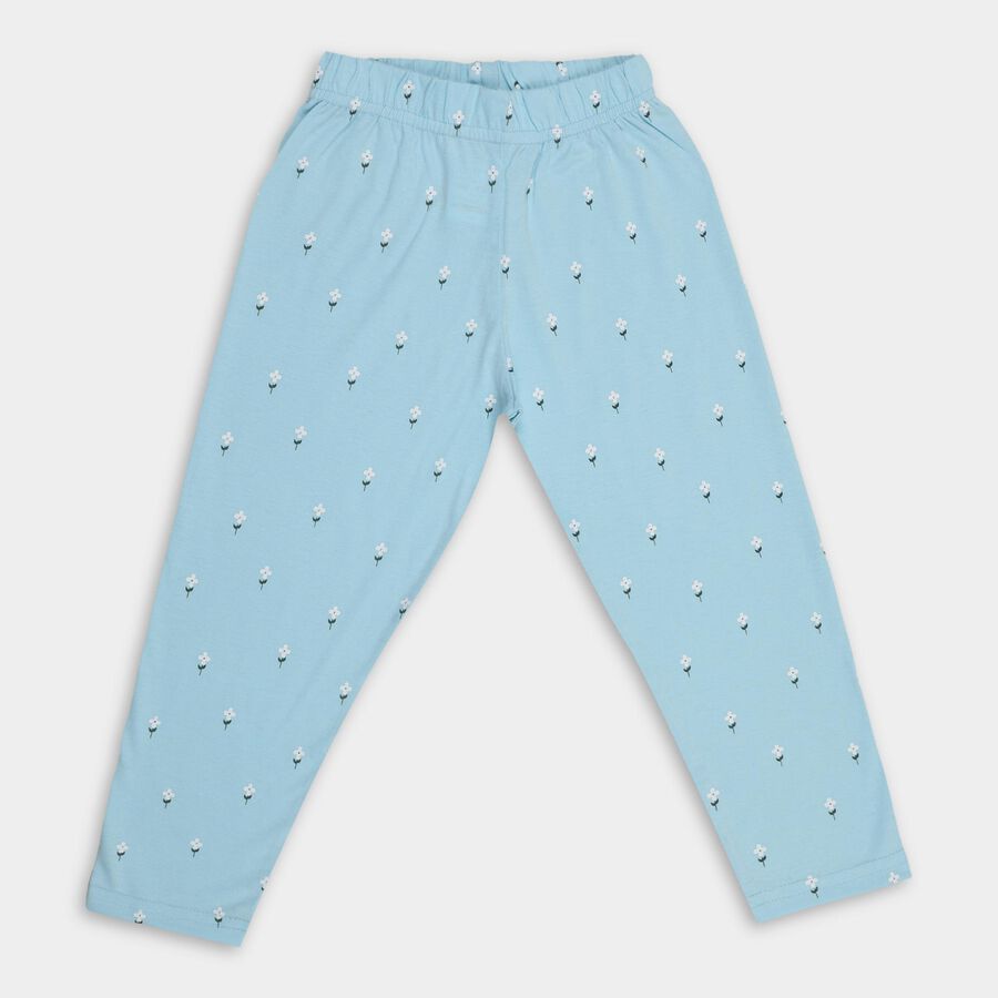 Girls' Pyjama , हल्का नीला, large image number null