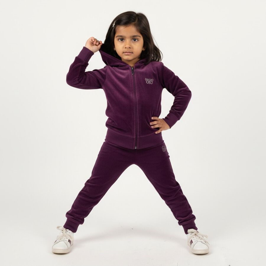 Girls' Hipster set, बैंगनी, large image number null