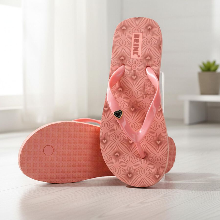 Ladies' Slipper, Pink, large