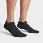 Men's Ankle Length Regular Fit Solid Pack of 3 Socks ( Black, Grey, Blue ), टील ब्लू, small