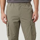 Men's Light Grey Relaxed Fit Cargo Trousers, Light Grey, small